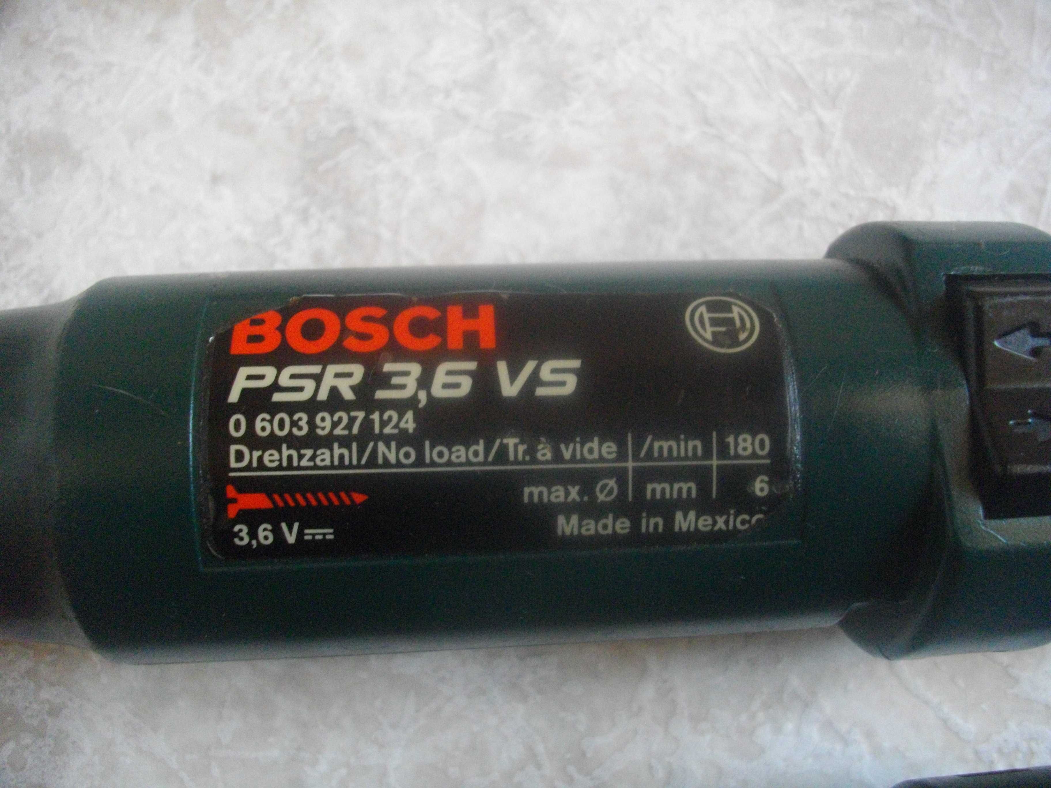 Bosch PSR-Skil-Бош 3,6 волта Отвертка-Винтоверт-Мексико-Акумулаторна
