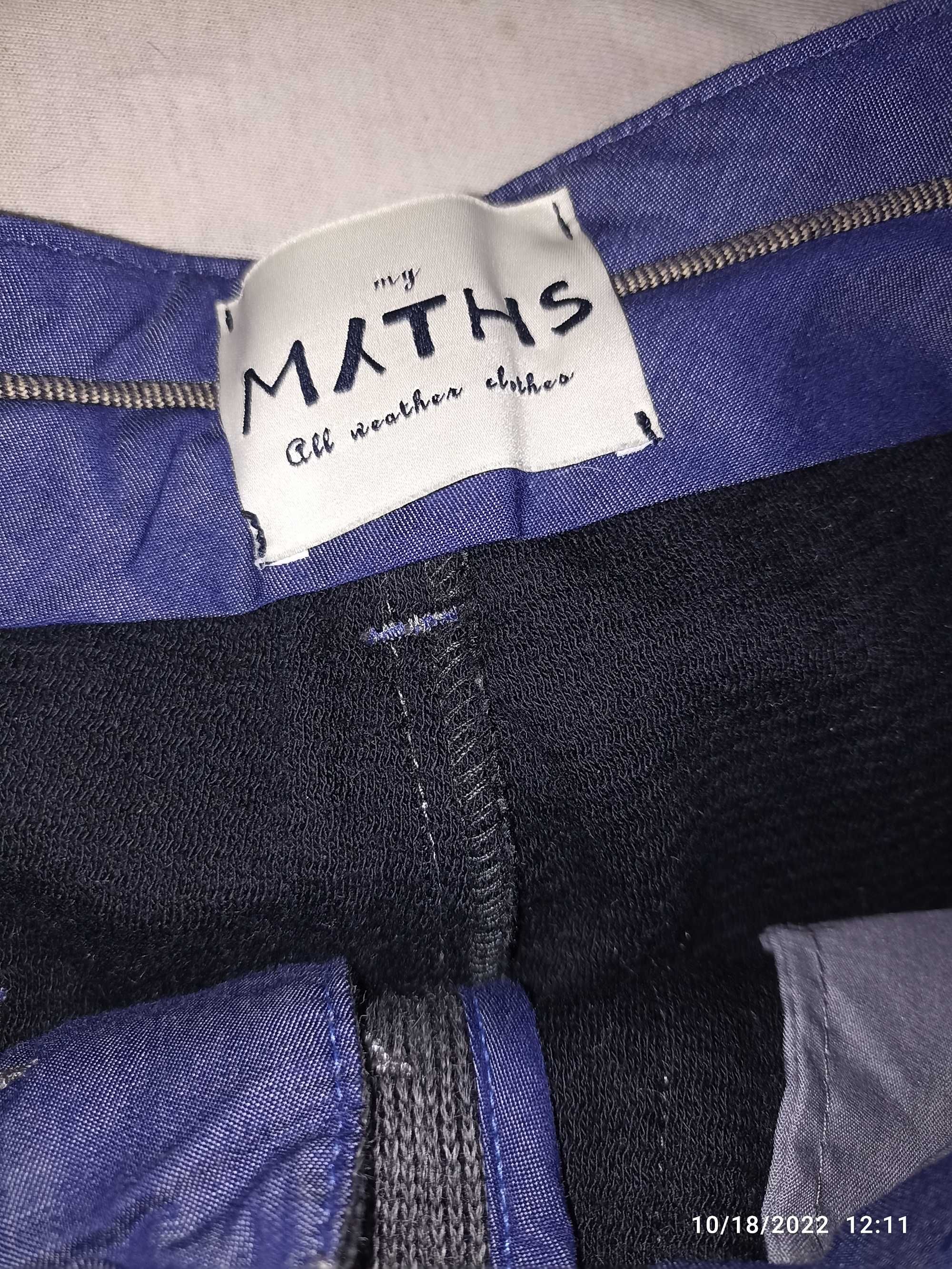 Pantaloni Eleganti MATHS 50% Lana + 50 Bumbac . Made in Italy !