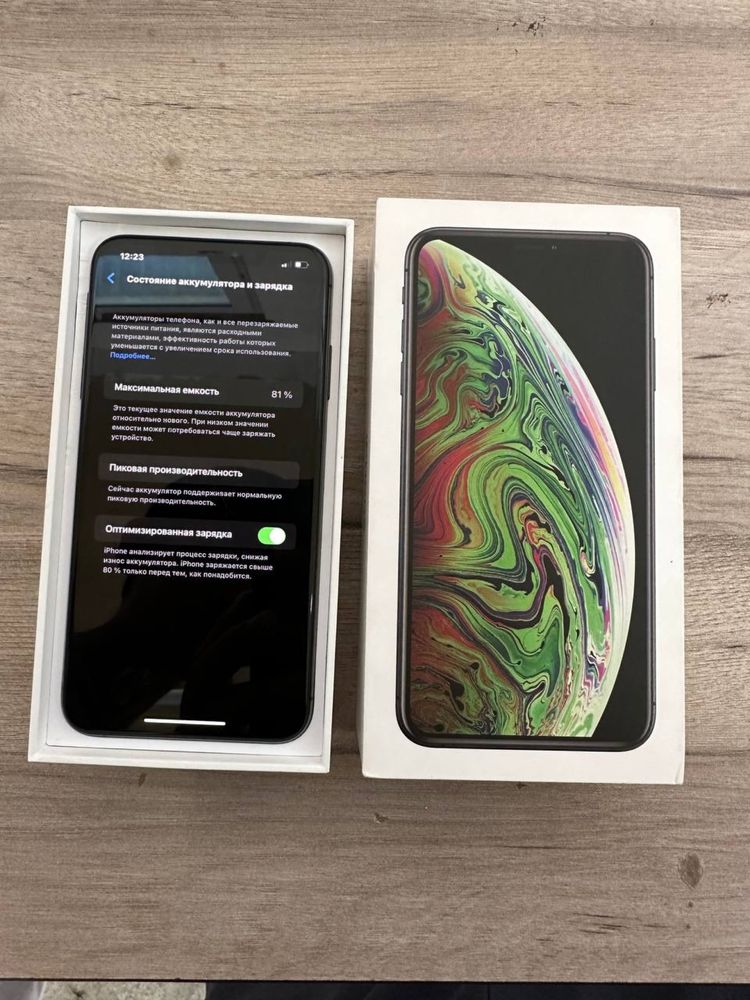 Iphone xs max 256