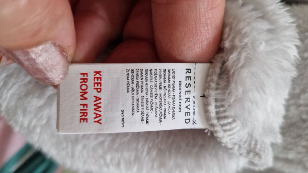 Bluza fleece, nas. M, Reserved