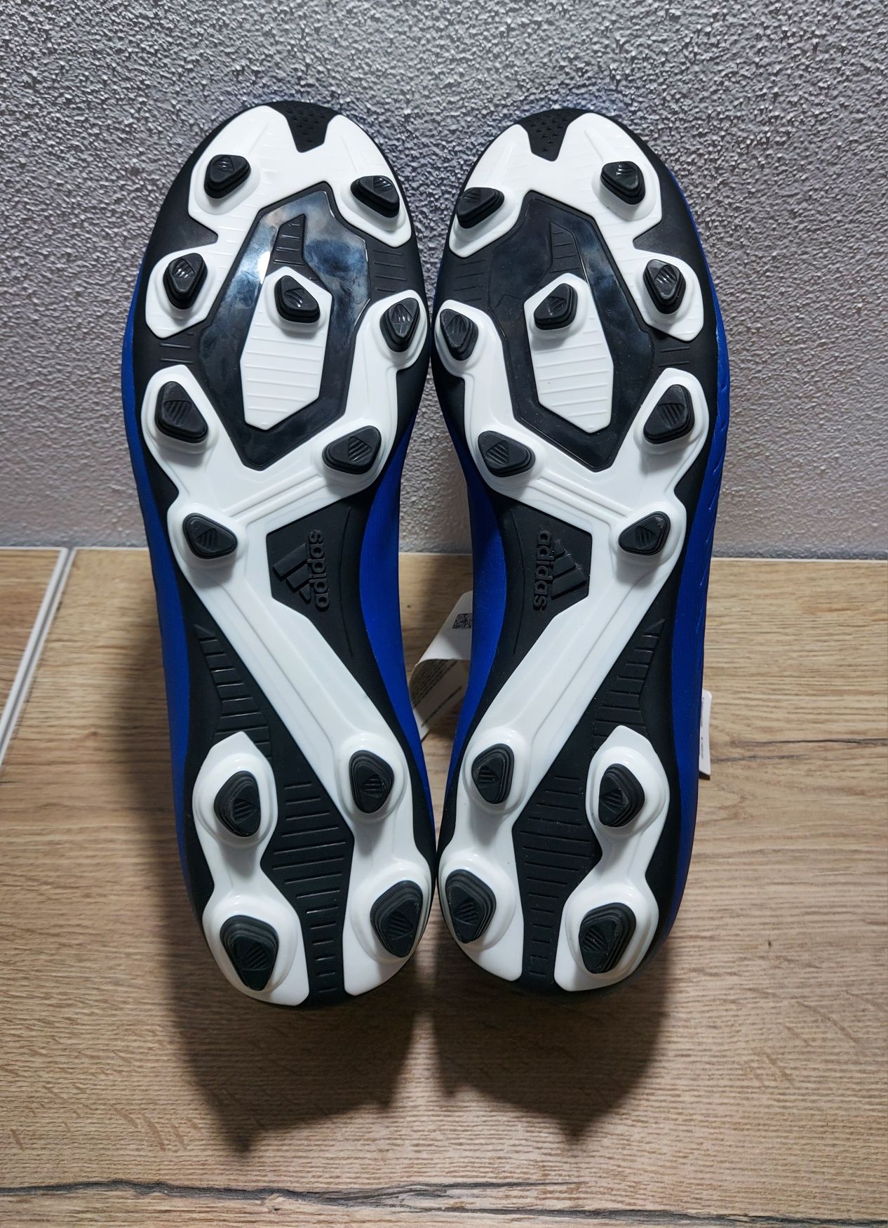 Ghete Adidas X 19.4 FG/AG Multisuprafețe - Albastru regal/Alb, nr. 42