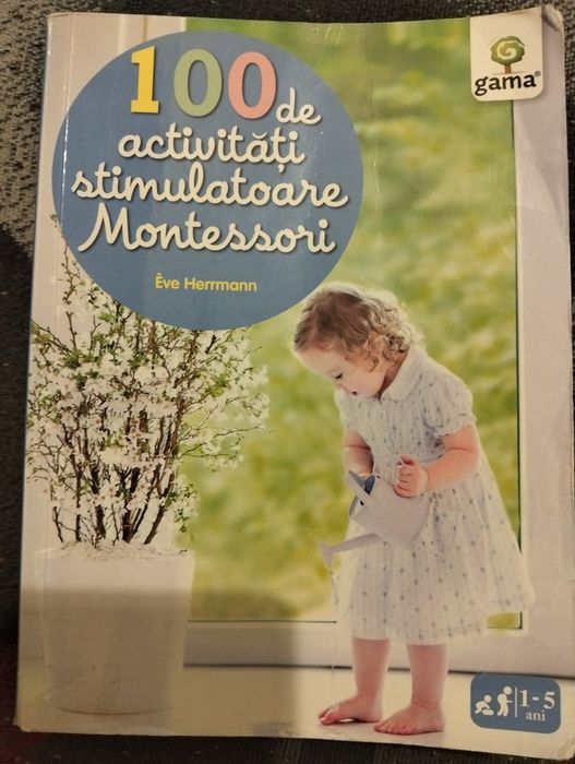 Carte activități Montessori bebeluși și copii mici