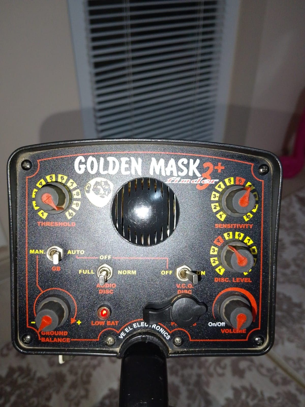 Металдетектор GOLDEN MASK 3+ FINDER