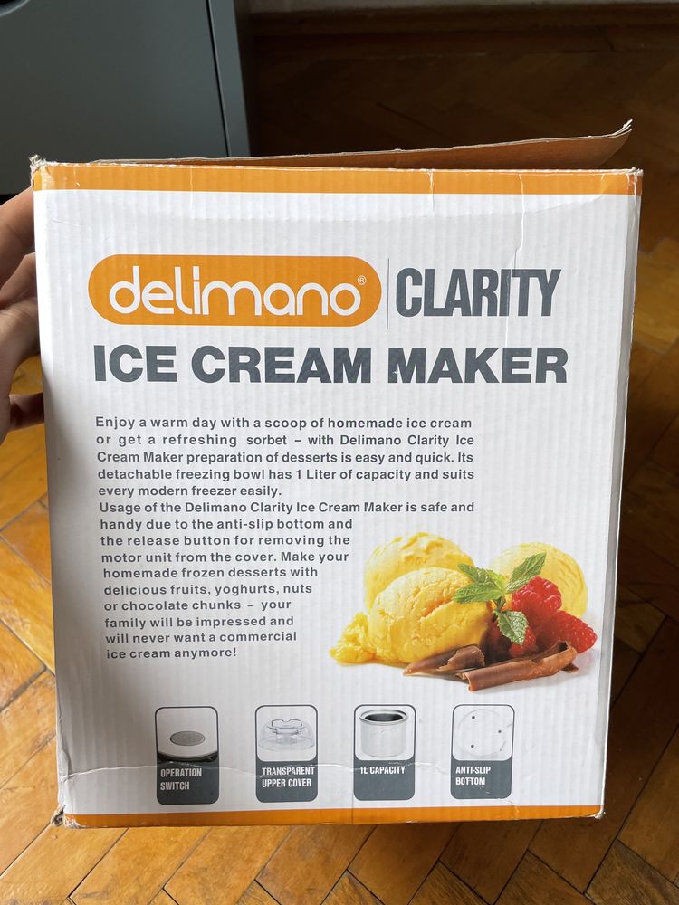 Delimano Clarity Ice Cream Maker