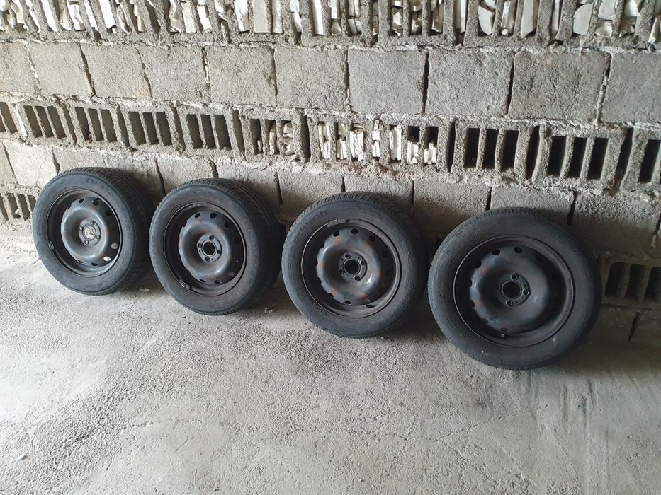Jante + cauciucuri 5.5Jx15 ET43
