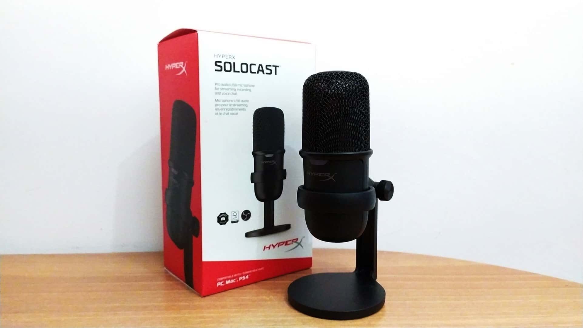 HyperX Solocast  микрофон
