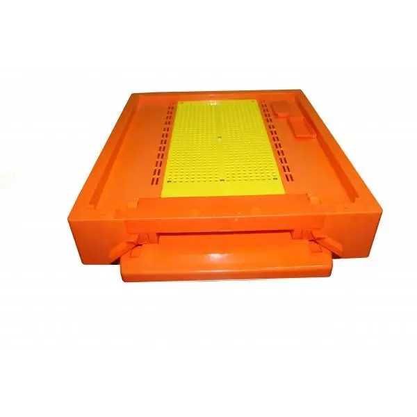Fund cu colector de polen pentru 10 rame, plastic
