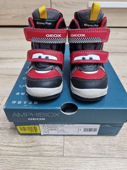 Ghete de zapada marimea 22 Geox Amphibiox B Flanfil Boy B Abx B163VB 0