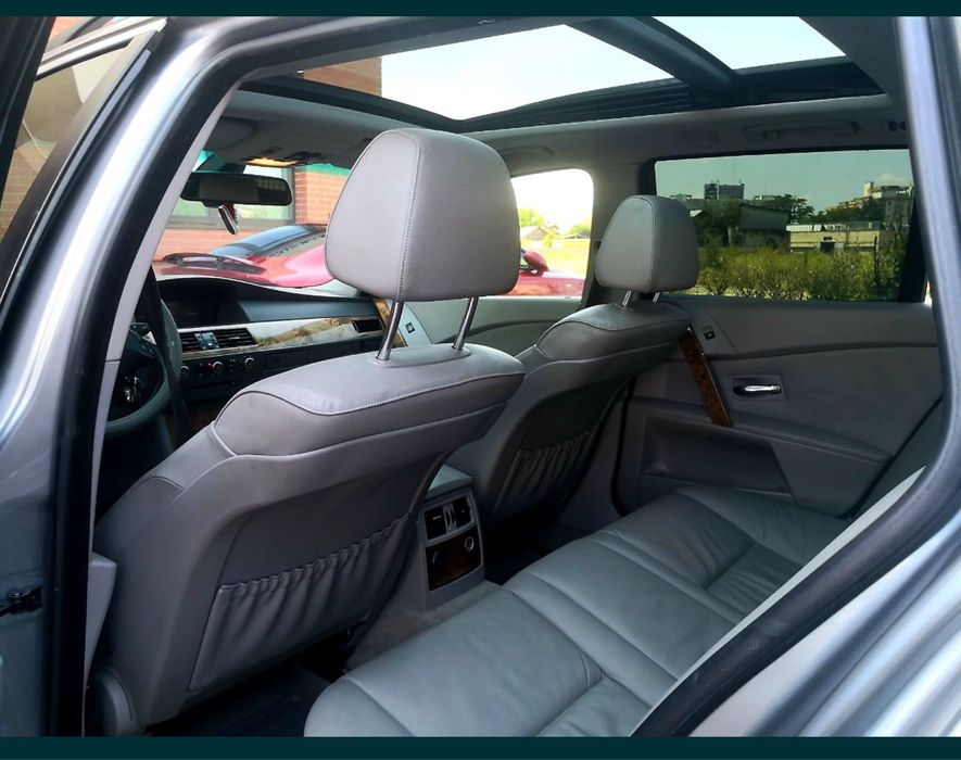 Bmw e61 535d bmw seria 5 usa , haion, panoramic,interior,perne,piele