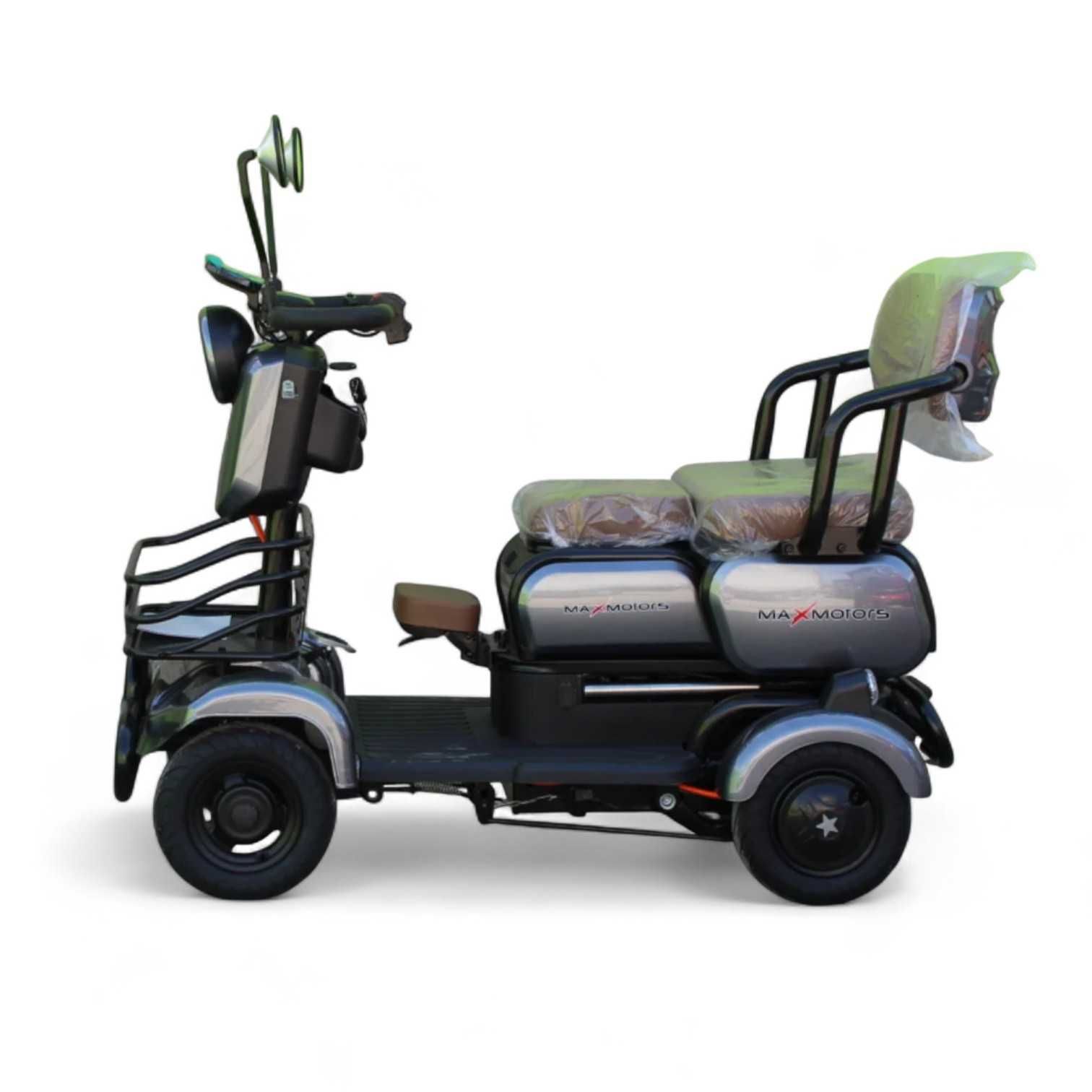 Електрическа триместна четириколка MaxMotors Х4 1500W - GRAY
