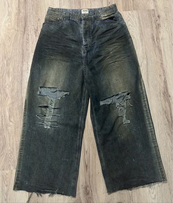 Blugi Opium Distressed Mud Balenciaga