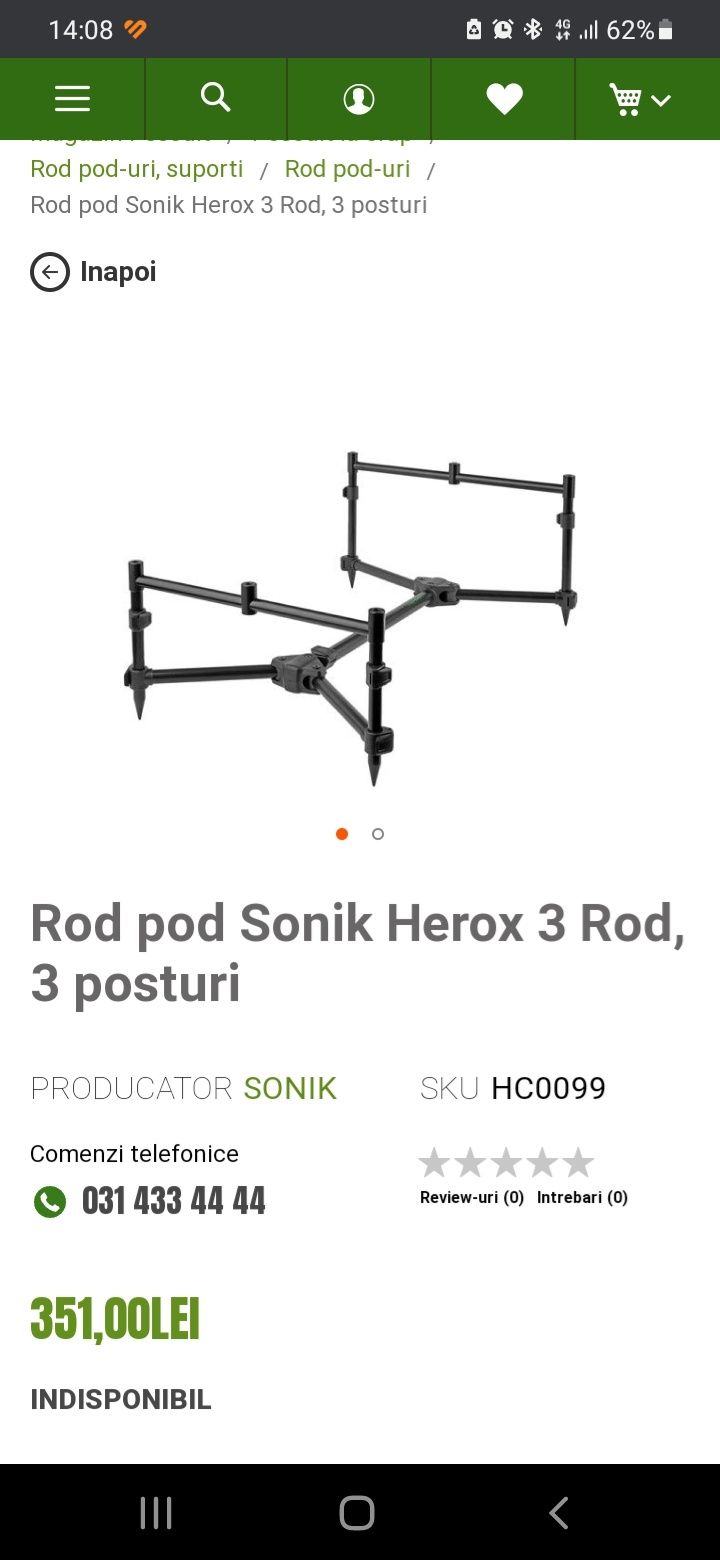 Set complet pescuit la crap Nash, Wychwood, Sonik, Prologic