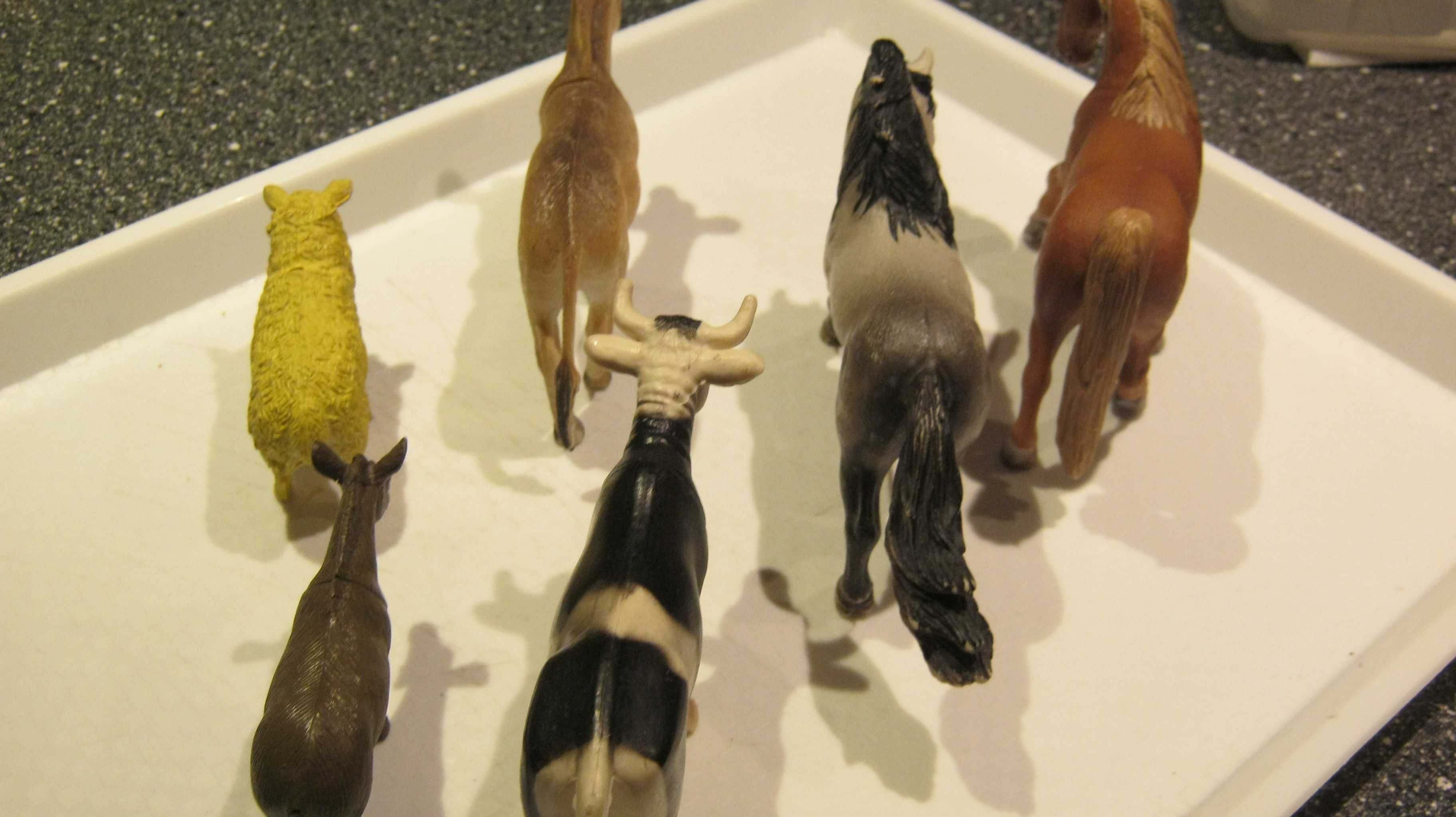 Lot 6 figurine,animale domestice,Schleich Germany,8-17 cm./2/.