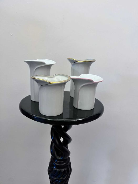 Set patru piese portelan W Germania bibelouri bibelou marcate