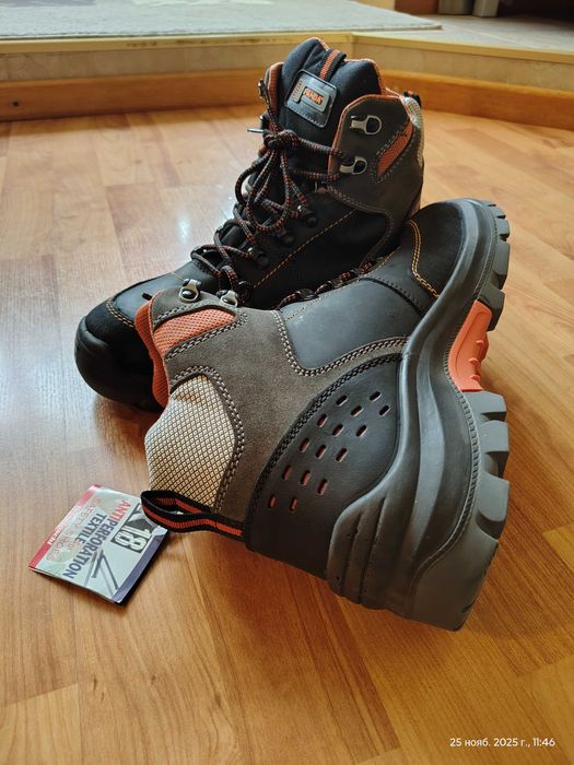 Ботинки Panda Pro (Италия),термо,кожа,оригинал,новые,р-р 43