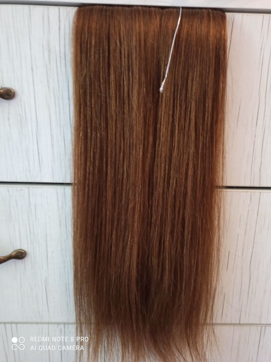 Естествена коса за удължаване- дълга60см . Индийска