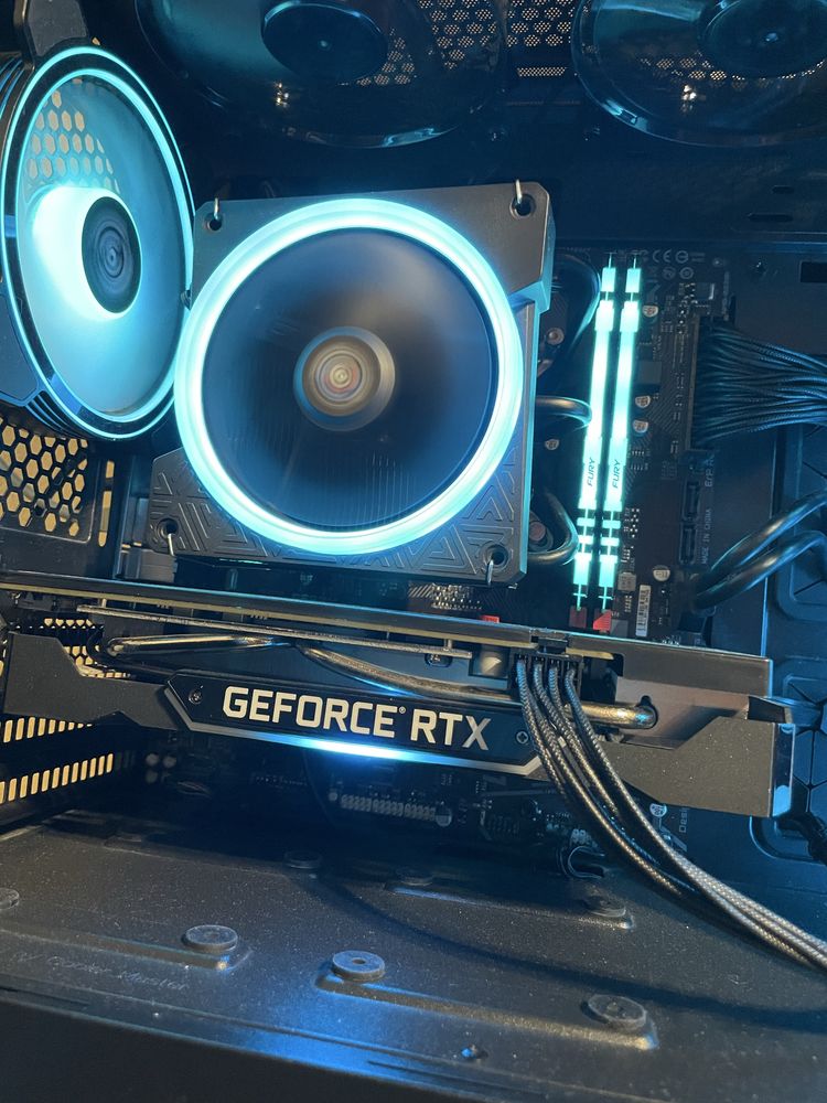 i5 10400f, gigabyte b560m h, ddr4 16gb 3200, rtx 2060 super