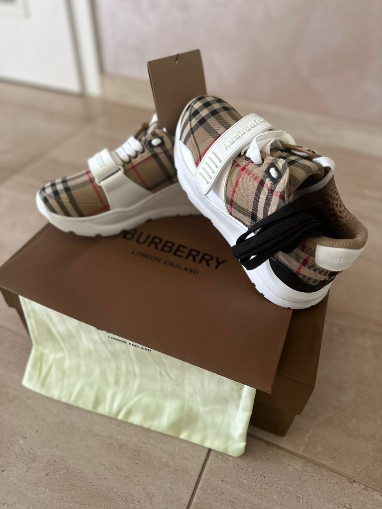 Regis Check Sneakers BURBERRY