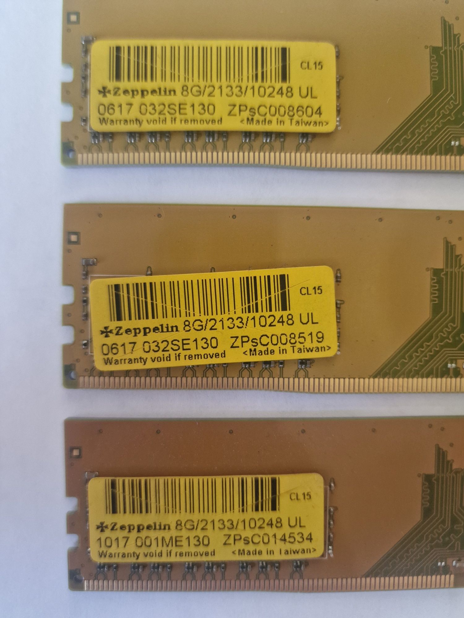 Продам Озу zeppelin  DDR3  8 gb= 1800 тнг. Zeppelin DDR4 8 gb =3500
