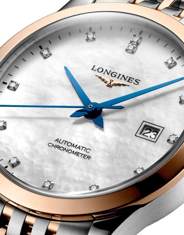 Ceas Longines Record L2.321.5 Automatic Chronometer cu Diamante 26963