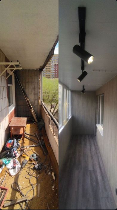 Балконы под ключ! Обшивка утепление остекление балкона!