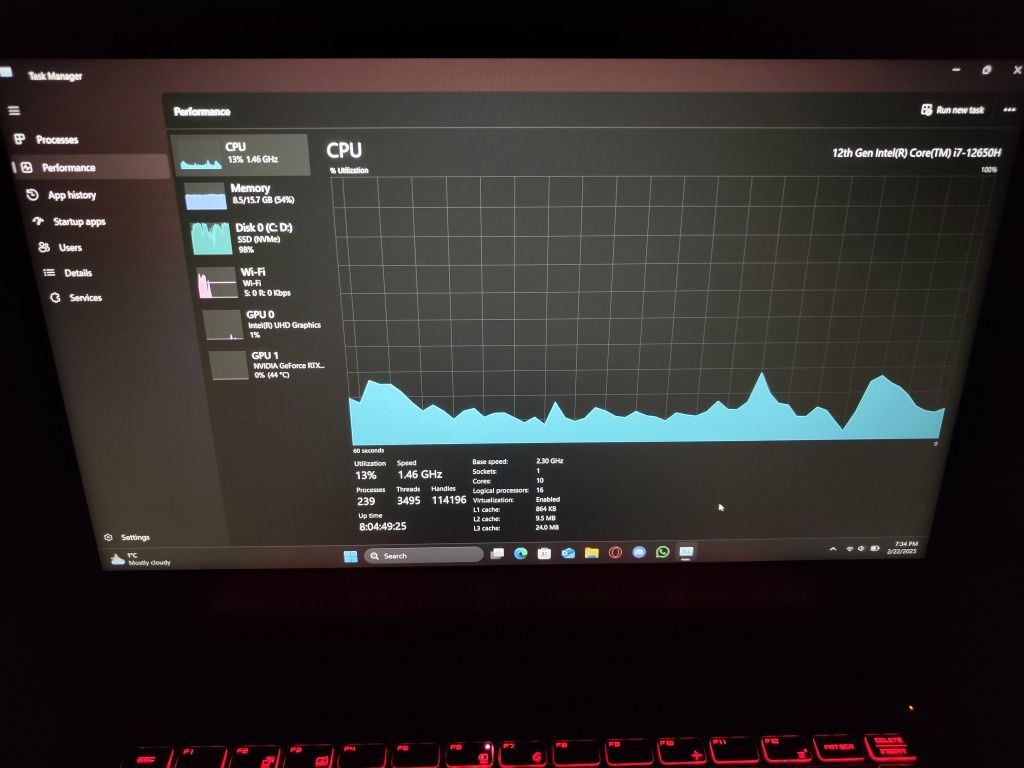 Laptop gaming MSI