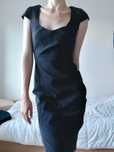 Rochie neagră cambrată S