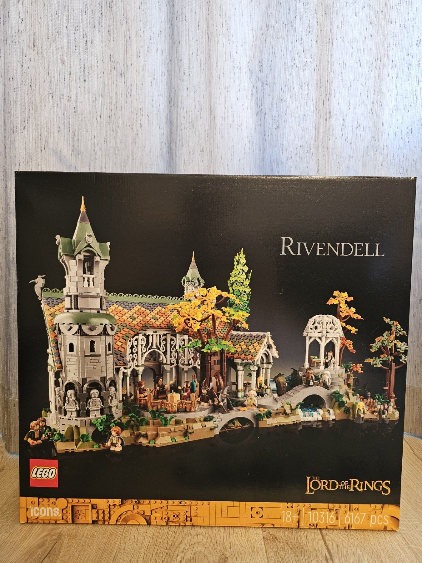 Lego 10316 Ривендел Властелинът на пръстените и Lego 10333 Барад-дур