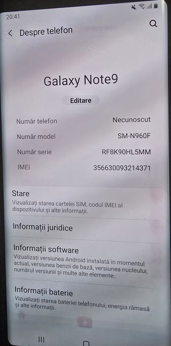 Samsung Galaxy Note 9