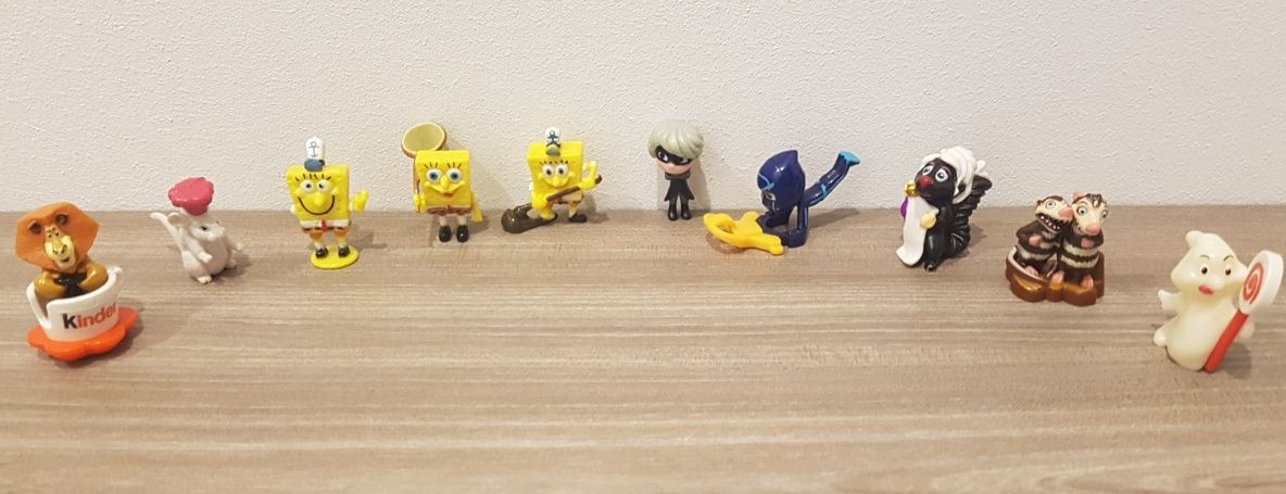 Set figurine de colecție desene animate Eroii in pijamale, Sponge Bob