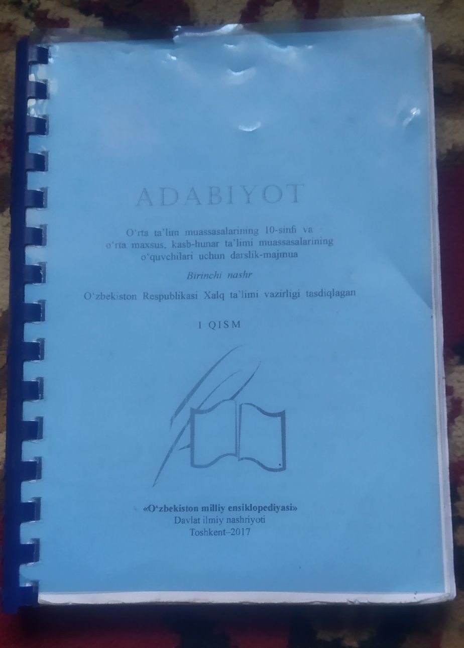 10 sinf adabiyot 1-qism