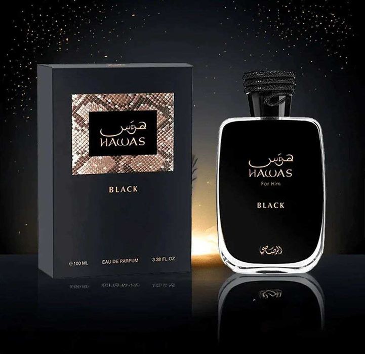 Rasasi Hawas Black edp 100ml ORIGINAL
