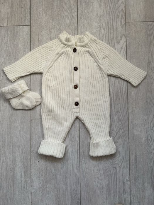 Вязанный комбинезон