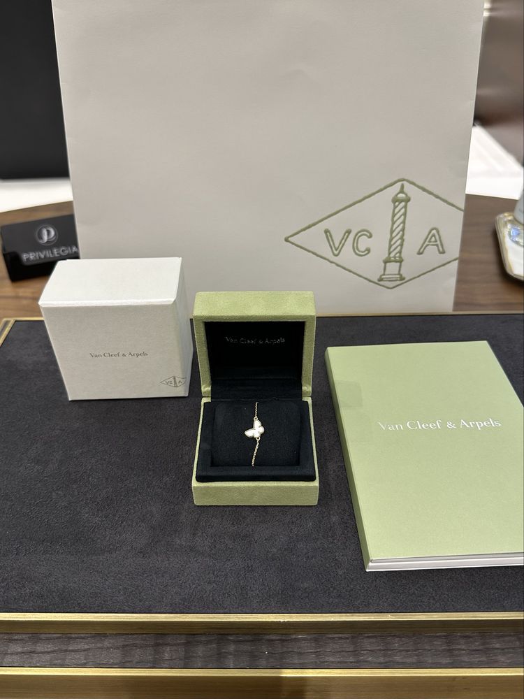 NEW Браслет Van Cleef & Arpels Sweet Butterflies VCARF6900