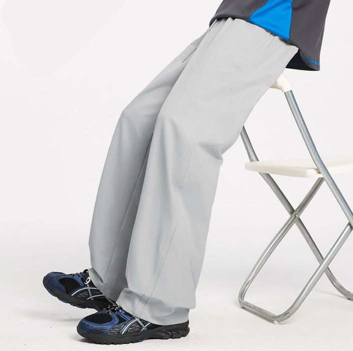 Однотонные модные брюки для парней и девушек