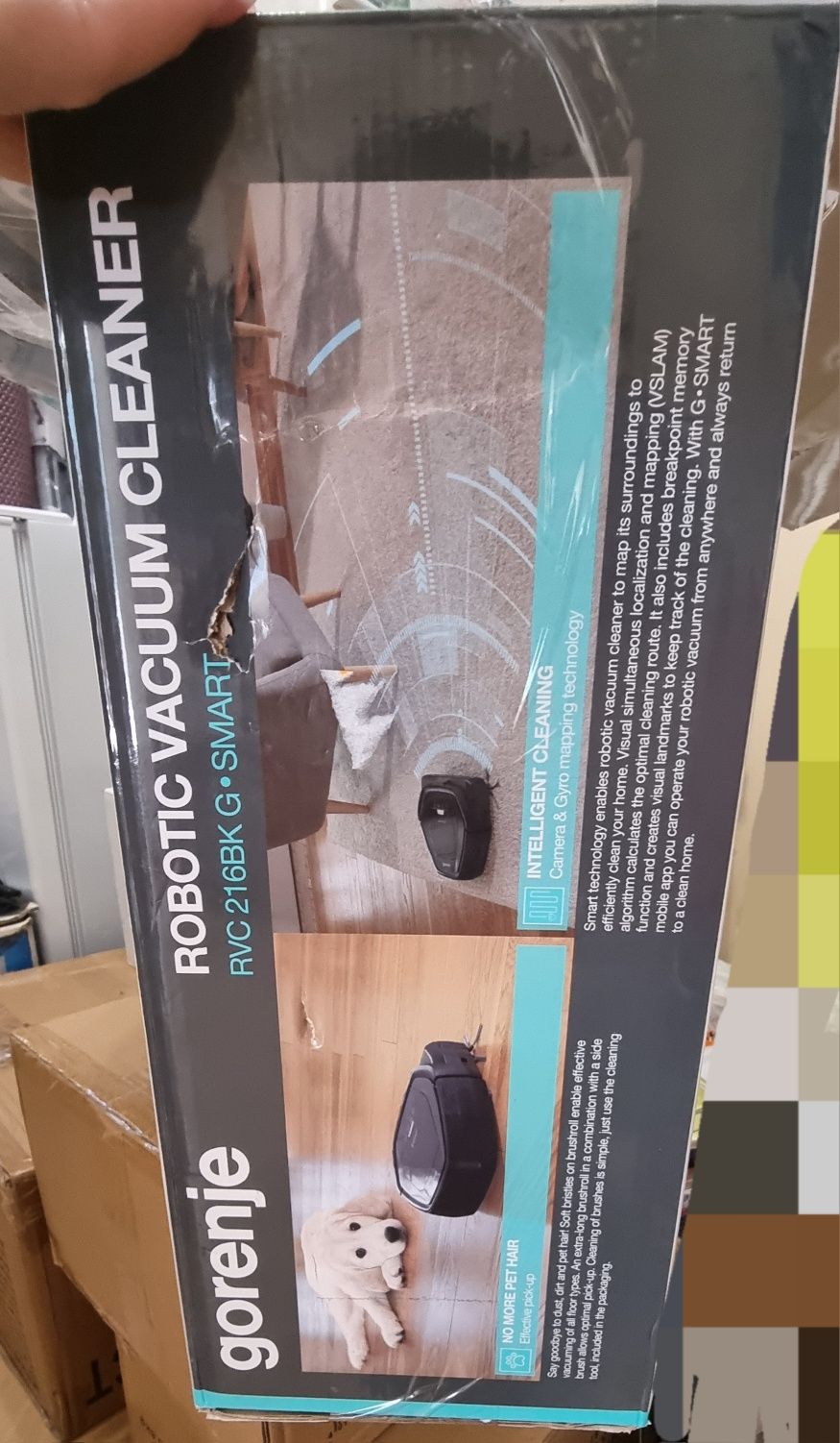 Прахосмукачка робот  Gorenje G-smart