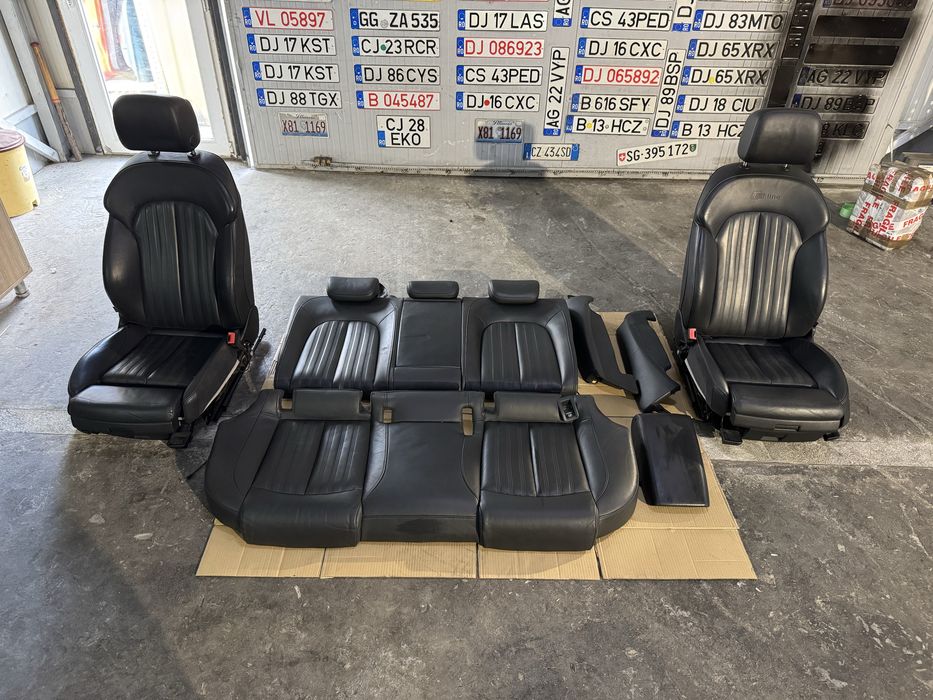 Interior Piele S-Line Scaune Banchete Cotiera Audi A6 C7 Combi/Sedan