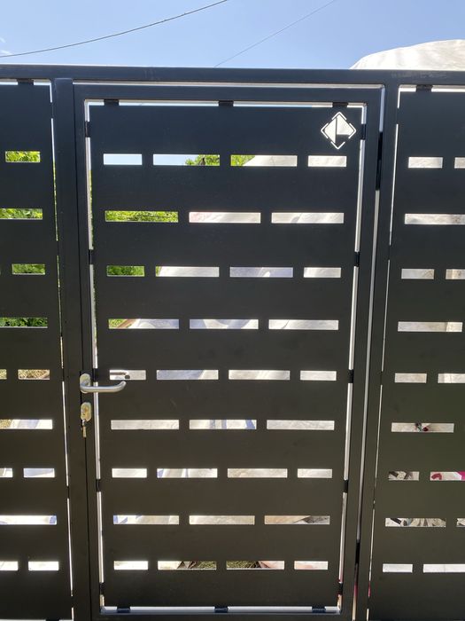 Porti Metalice Automate Fier Vopsire Electrostatică Gard Balustradă