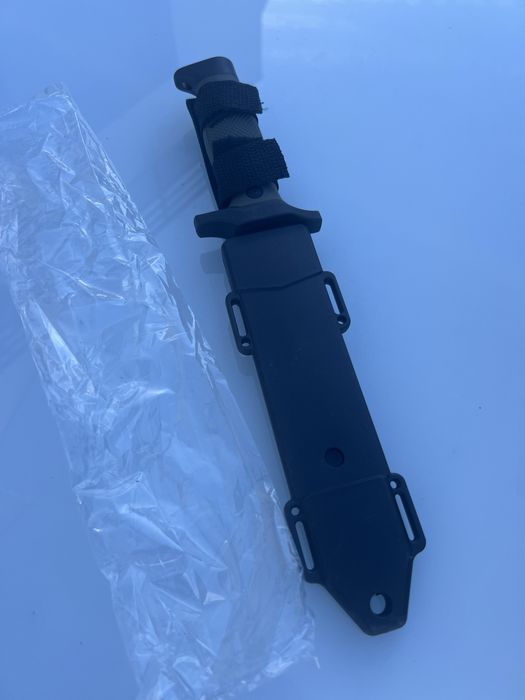 Cutit de vanatoare, tactic, nou, teaca dura, 34cm