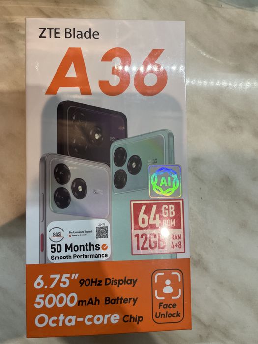 телефон ZTE BLADE A36