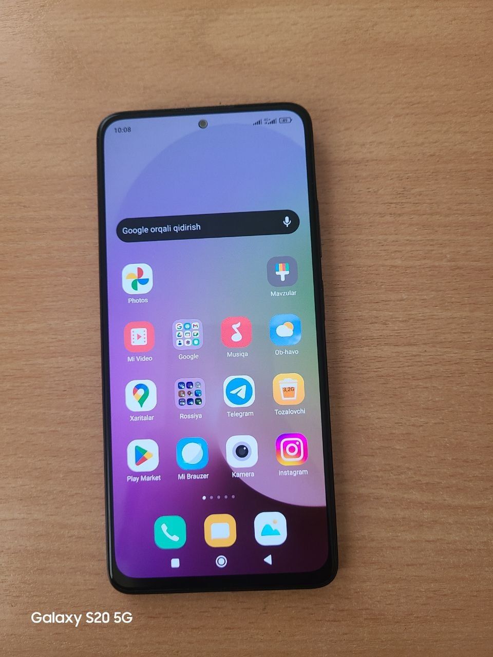 Redmi not 12 pro 8/256 gb holati yangidek