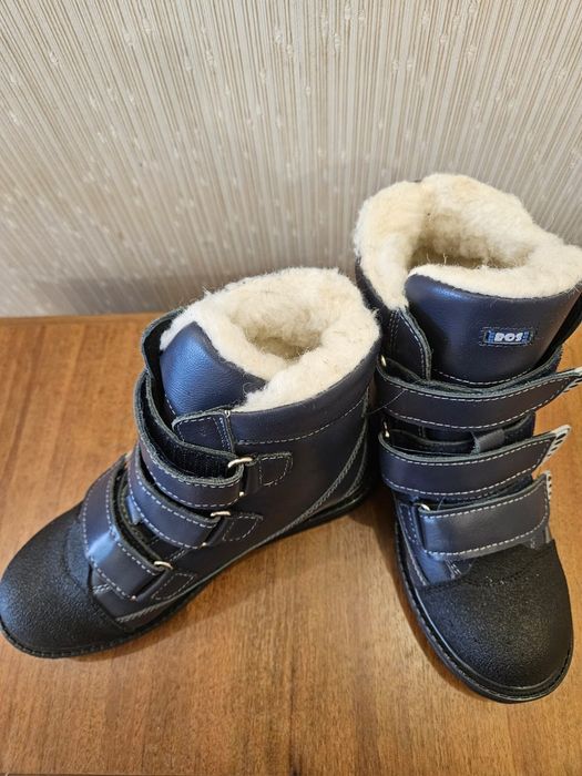 сапожки детские кожаные