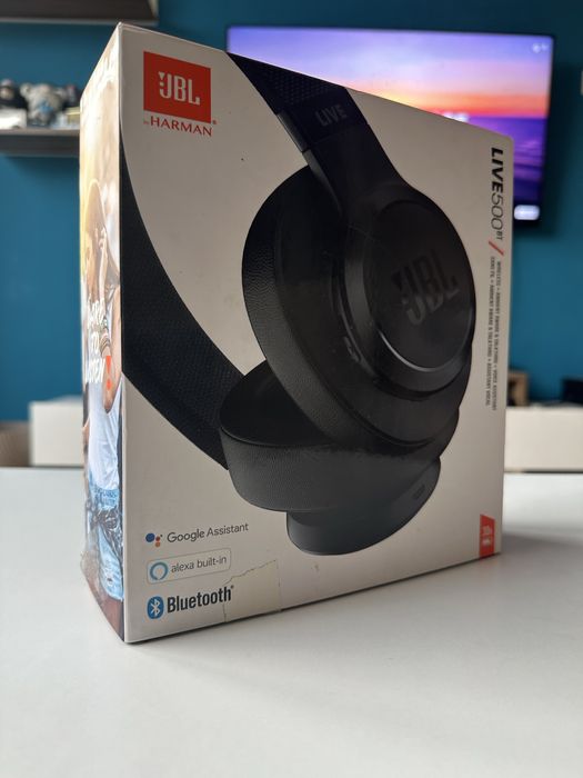 Căști Over the Ear JBL LIVE 500BT Wireless – Resigilate, Funcționale