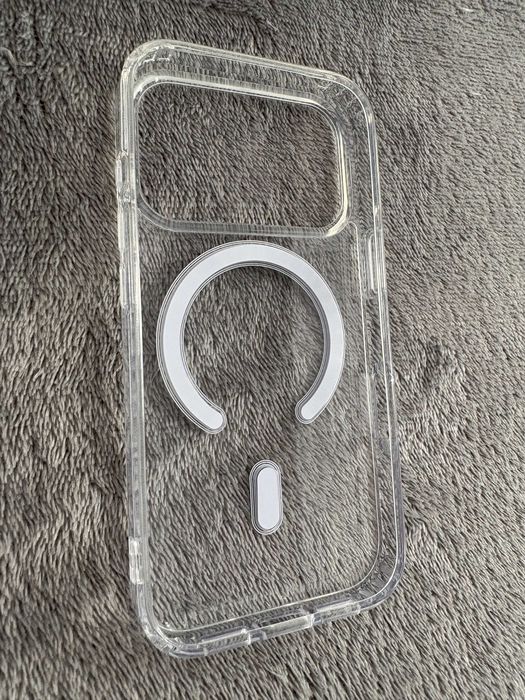 Husa transparenta TPU iPhone 17 Pro Max - MagSafe