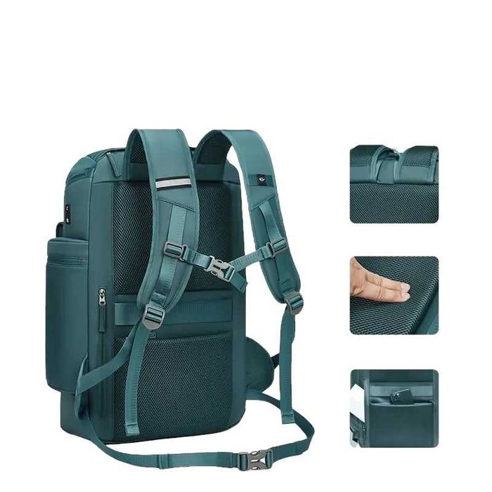 Rucsac Multifunctional Premium Cracos® verde - activitati outdoor