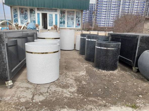 Tuvak/guldon/kashpo/toshdan/betondan