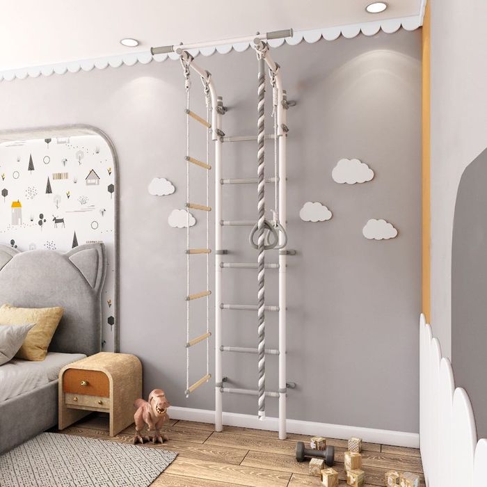 Десткий турник шведская стенка установка