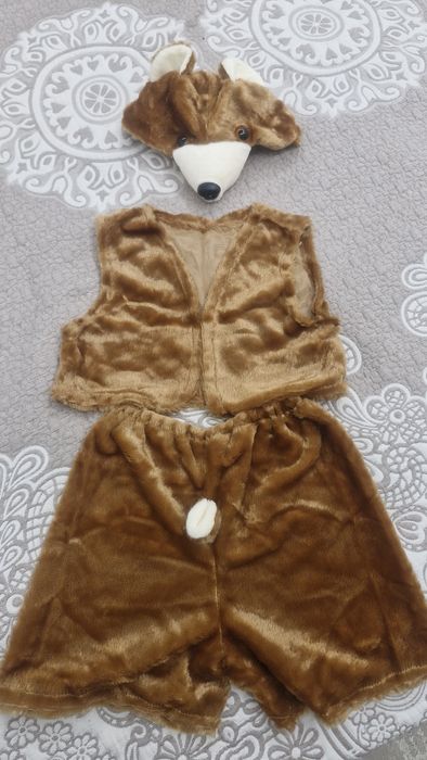 Новогодний костюм медведя 4000тг