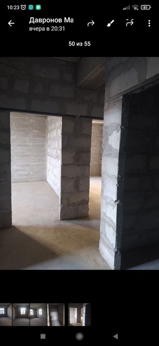 Квартира коробка в новостройке 3комнатная готовая к ремонту