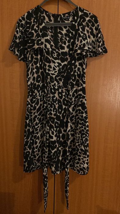 Леопардова феерична рокля резървъд/ Leopard Reserved dress